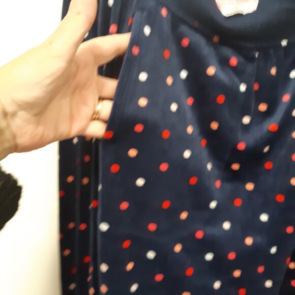 Kate Spade soft pajamas with polka dots and pockets Size S - Picture 2 of 4
